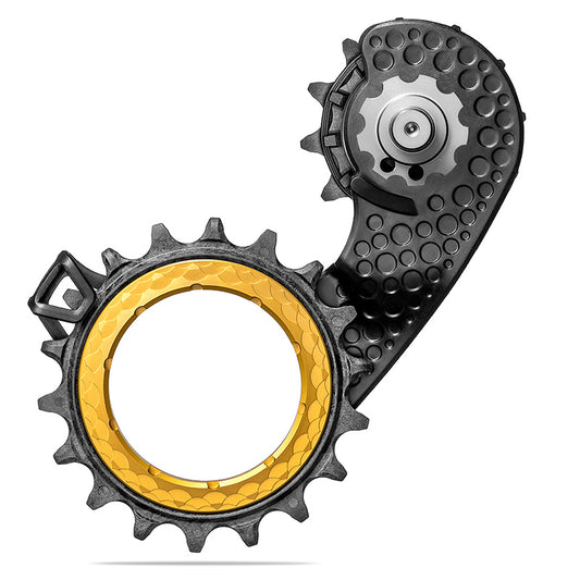 ABSOLUTEBLACK | Caja Interna-Ruletas Shimano R9200 Oro