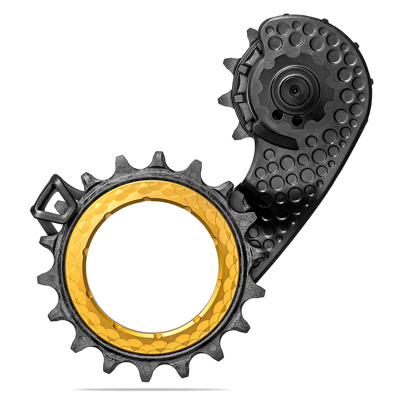 ABSOLUTEBLACK | Caja Interna-Ruletas Shimano R8100 Oro