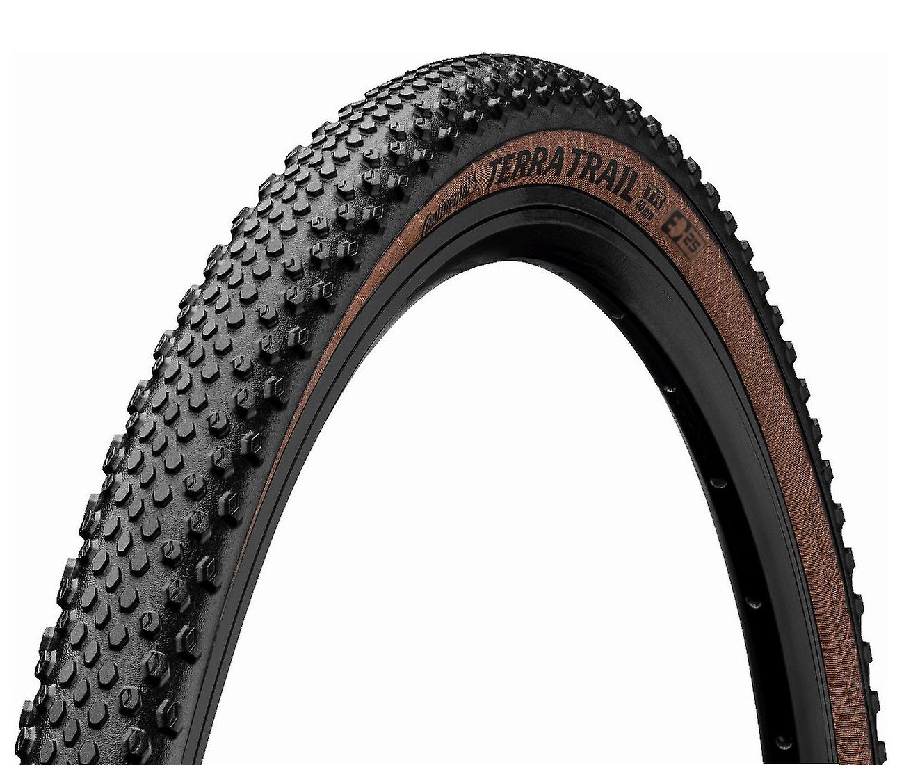 CONTINENTAL | Cubierta de Gravel TERRA TRAIL 700x40 ShieldWall Tubeless Ready -marrón