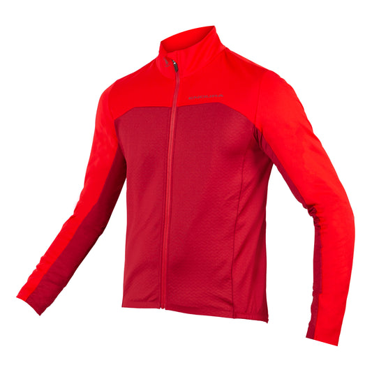 ENDURA | Maillot Manga Larga FS260-Pro Roubaix Jersey rojo