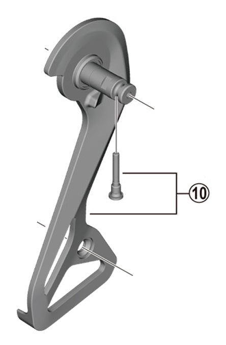 SHIMANO | Portapoleas Exterior de Cambio DURA ACE R9250 12v