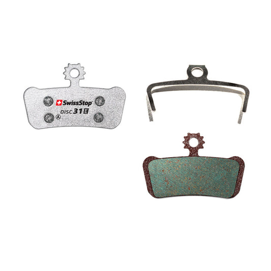 SWISSSTOP | Pastillas de Freno Disc 31 E-Orgánicas compatible Sram/Avid/Trickstuff