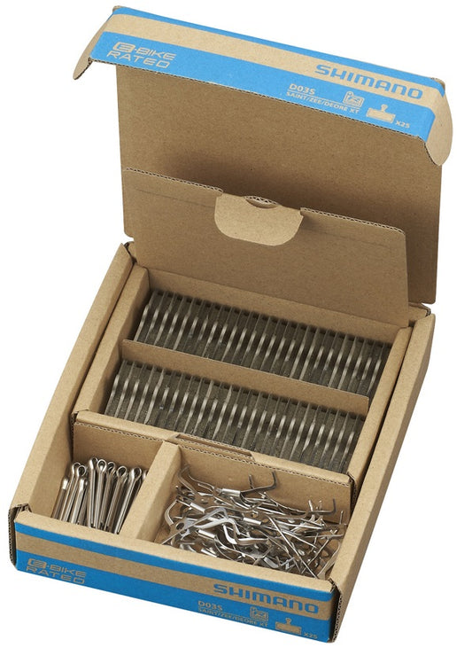 SHIMANO | 25 Pares de Pastillas de Freno D03S