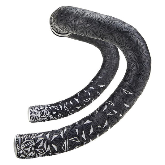 SUPACAZ | Cinta de Manillar Super Sticky Starfade -negro plata