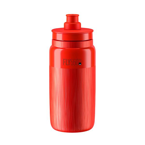 ELITE | Bidón de Ciclismo FLY TEX 550ml -burdeos