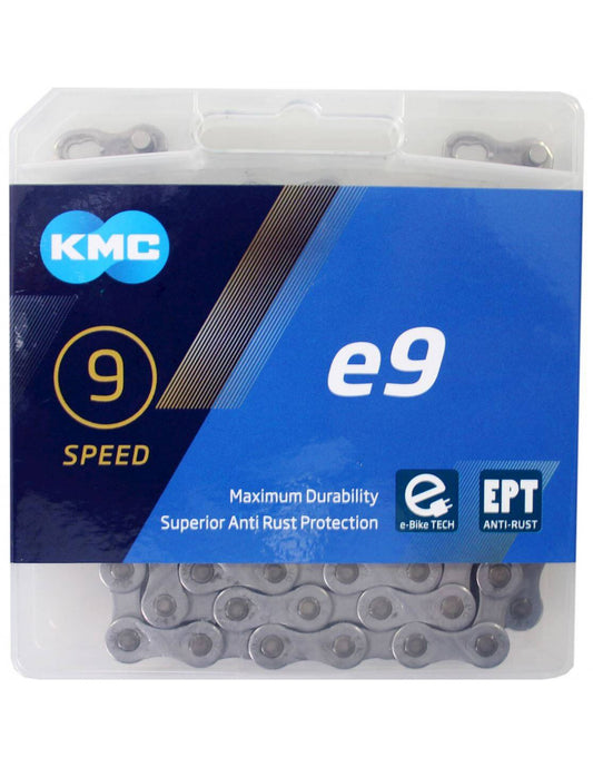 KMC | Cadena e9 EPT e-Bike 9v 136 Eslabones