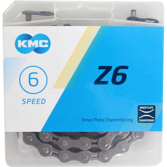 KMC | Cadena Z6 5/6v 114 Eslabones (Gris)