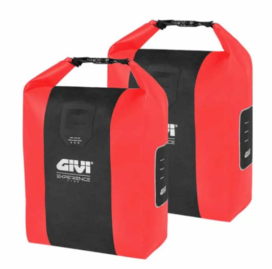 GIVI | Alforjas Dobles Experience Junter 14L Rojo
