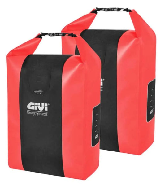 GIVI | Alforjas Dobles Experience Junter 20L Rojo