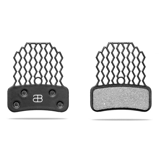 ABSOLUTEBLACK | Pastillas de freno compatible Shimano 4 Pistones