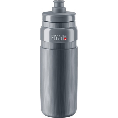 ELITE | Bidón de ciclismo FLY TEX 750ml -gris