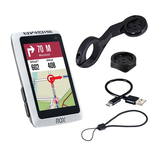 SIGMA | Ciclocomputador ROX 12.1 EVO Blanco