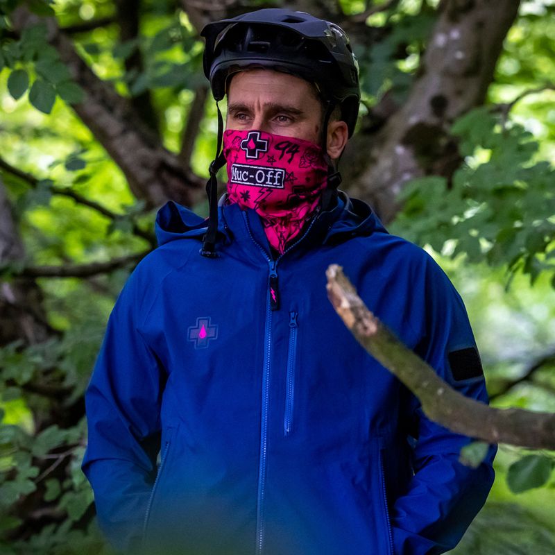 MUC-OFF | Calienta Cuello Invierno Rosa Punk