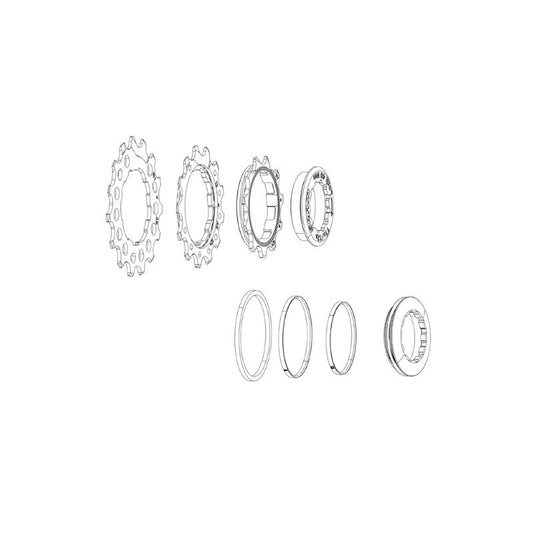 SRAM | Kit de Coronas para Cassette APEX XPLR XG-1231