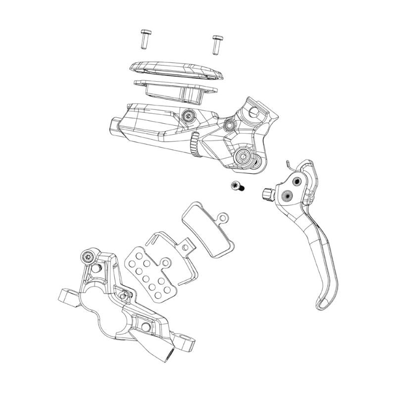 SRAM | Kit Maneta de Freno Code Ultimate Stealth C1