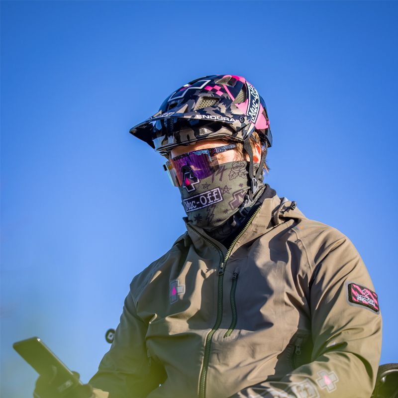 MUC-OFF | Calienta Cuello Invierno Verde Punk