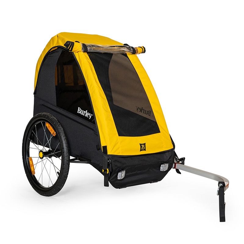 BURLEY | Remolque Bee Monoplaza Amarillo