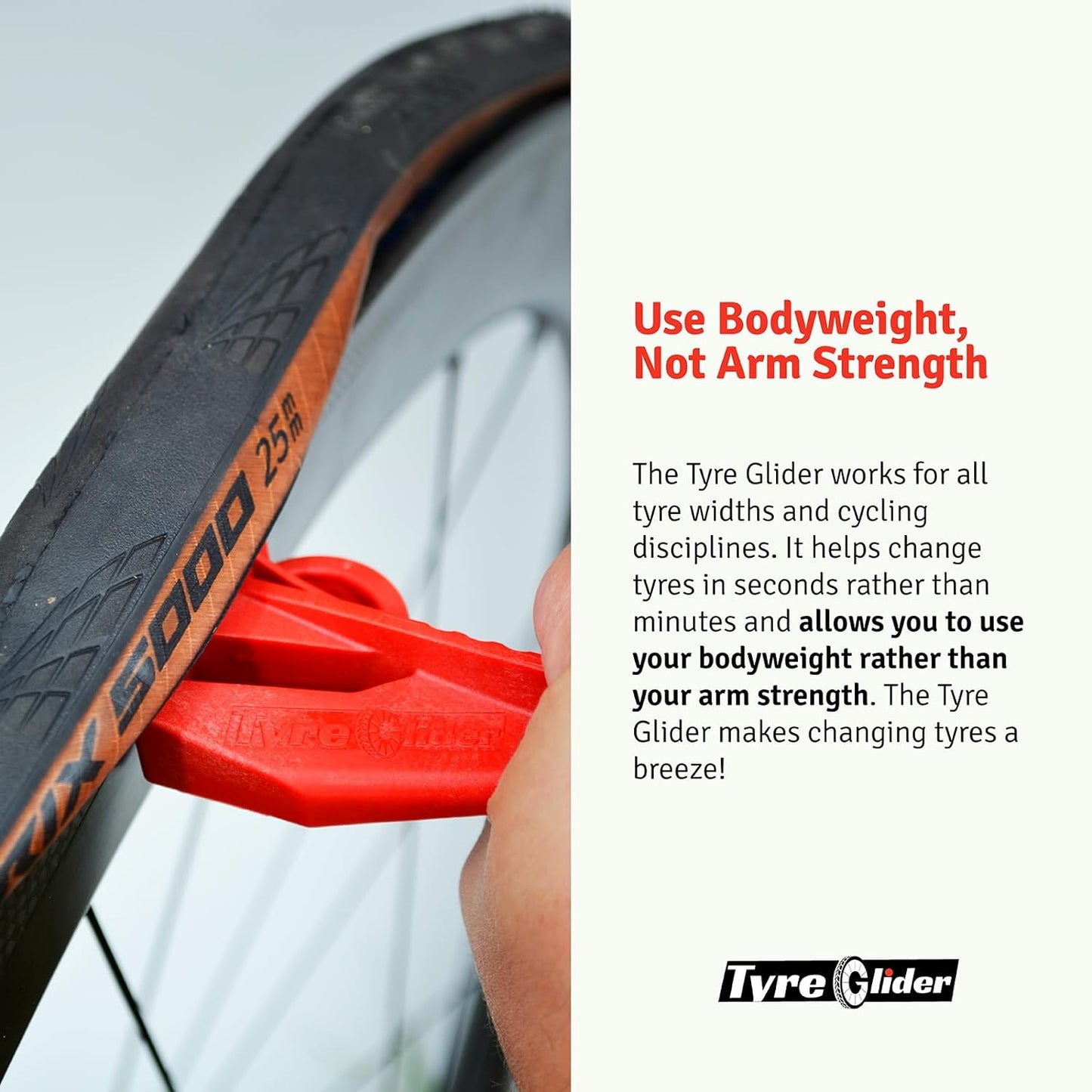 TYRE GLIDER | Desmontable de Neumáticos para bicicleta