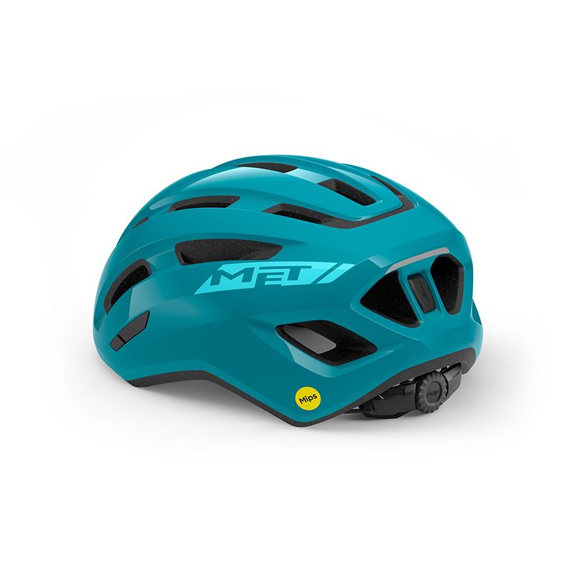 MET | Casco Miles Mips Turquesa Brillo