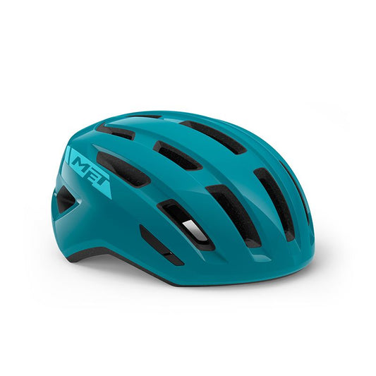 MET | Casco Miles Mips Turquesa Brillo