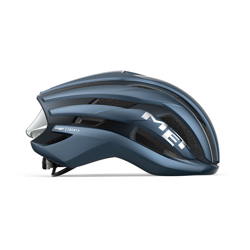 MET | Casco de Ciclismo TRENTA Mips azul marino-plata