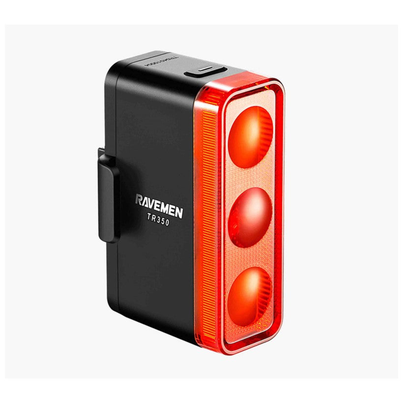 RAVEMEN | Luz Trasera TR350 350 Lumens gran visibilidad diurna para el ciclista
