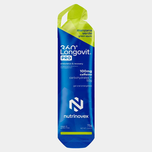 NUTRINOVEX | Gel Longovit 360 Pro Manzana Verde (18 uds)