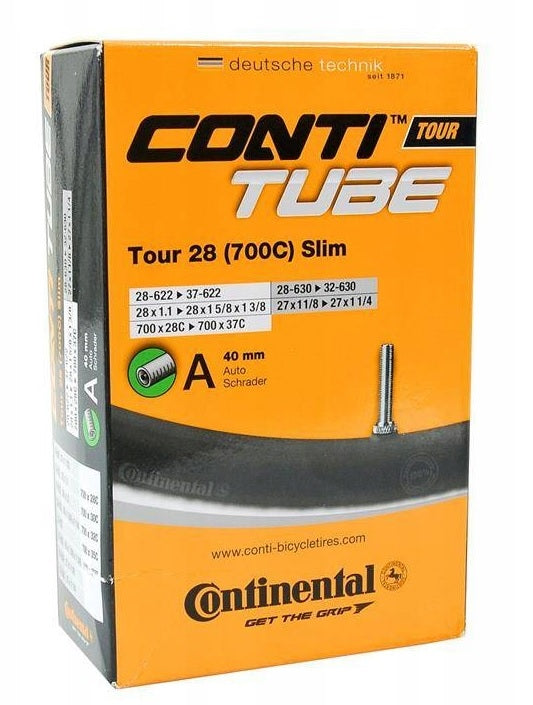 CONTINENTAL | Cámara 700x28-37 Válvula Schrader 40mm