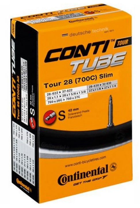 CONTINENTAL | Cámara 700x28-37 Válvula Presta 42mm