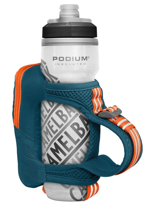 CAMELBAK | Portabidón de mano con Bidón Podium Chill Quick Grip Chill -azul