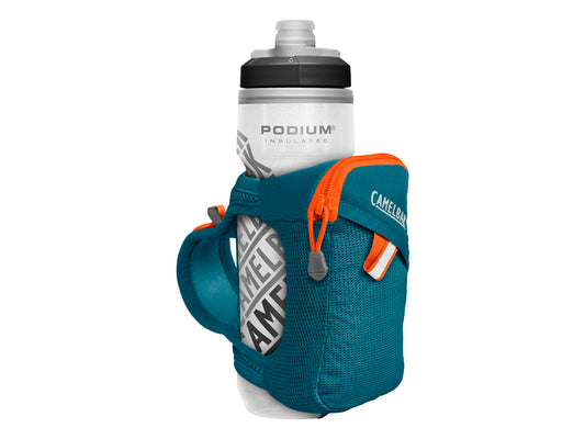 CAMELBAK | Portabidón de mano con Bidón Podium Chill Quick Grip Chill -azul