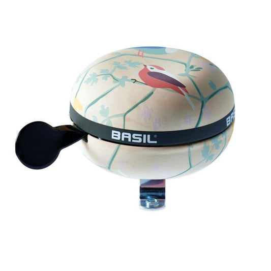 BASIL | Timbre Ding-Dong Wanderlust 80mm Marfil/Pajaro