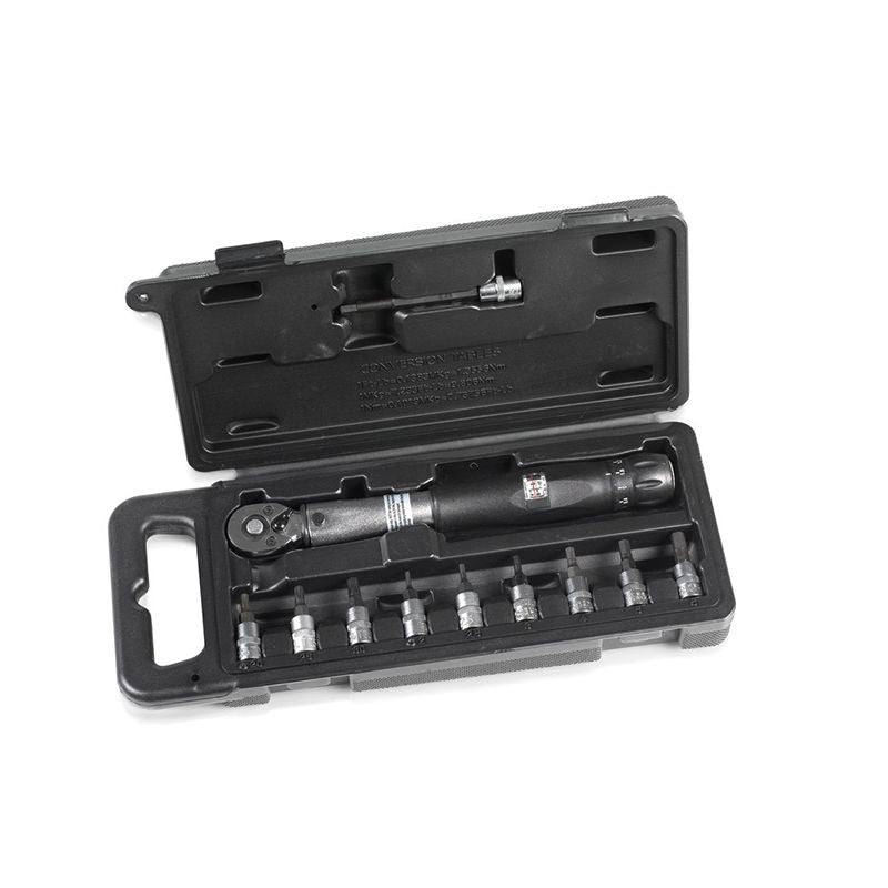 XLC | Herramienta TO-S87 Llave Dinamometrica 1/4 con Ajuste de 4-24 Nm