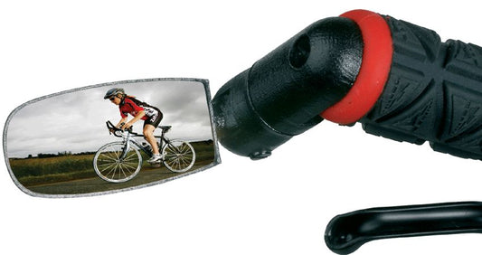 ZEFAL | Retrovisor de Bicicleta Spin con Sujeción al Extremo del Manillar
