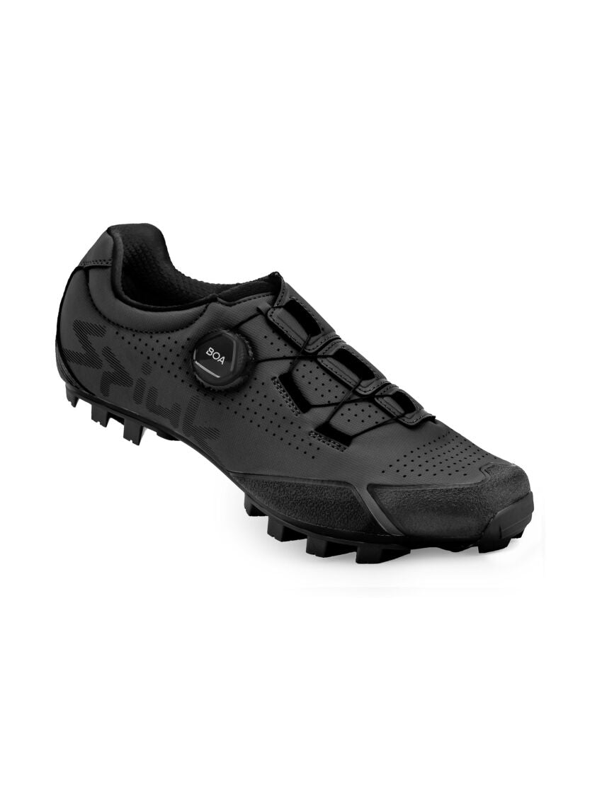 SPIUK | Zapatillas de ciclismo Gravel/Mtb Loma negro