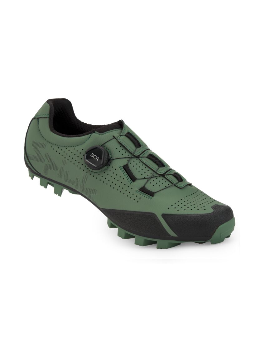 SPIUK | Zapatillas de ciclismo Gravel/Mtb Loma verde