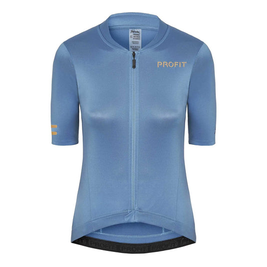 SPIUK | Maillot de Manga Corta de Mujer Summer Profit (Azul)
