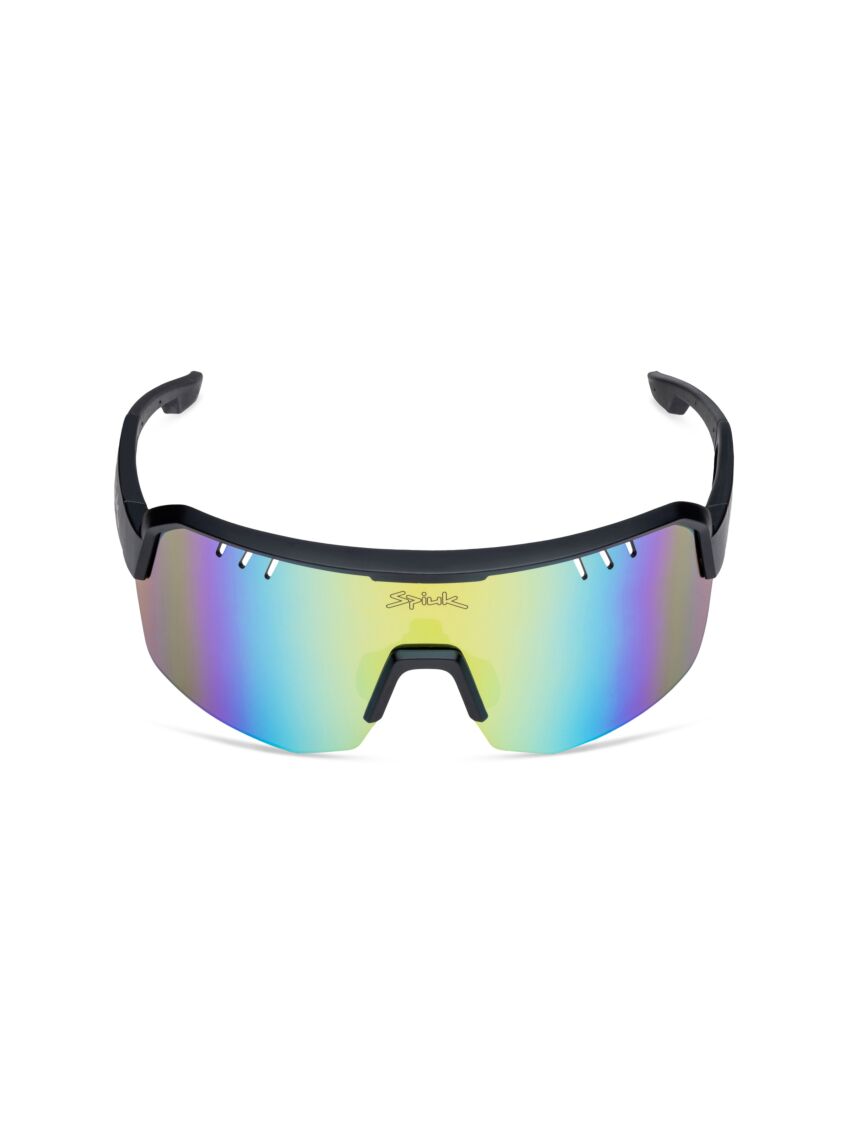 SPIUK | Gafas Deportivas de Ciclismo Lyra (Negro Espejo Amarillo)