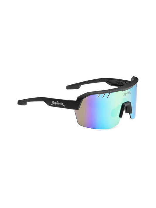 SPIUK | Gafas Deportivas de Ciclismo Lyra (Negro Espejo Amarillo)