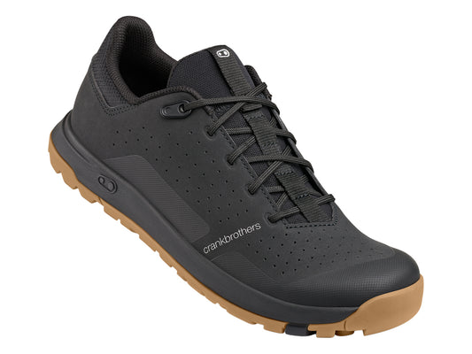 CRANK BROTHERS | Zapatillas de Mtb Stamp Trail Lace (negro/marrón)
