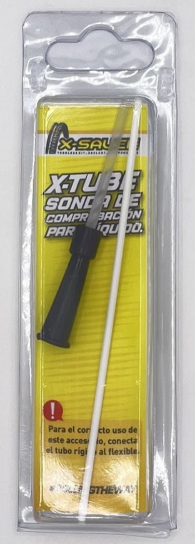 X-SAUCE | X-Tube Comprobador de nivel líquido anti-pinchazos