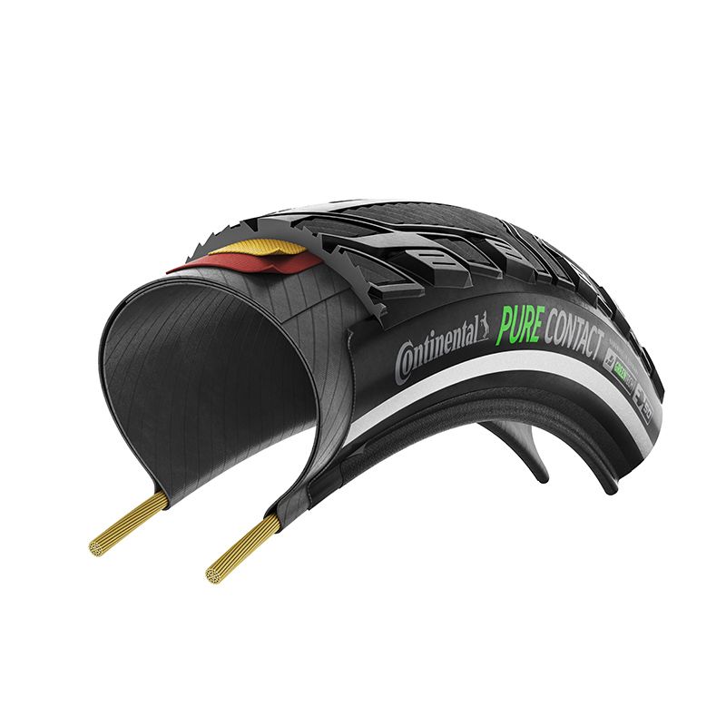 CONTINENTAL | Cubierta Urbana Pure Contact 27.5" carcasa Vectran y PolyX Breaker