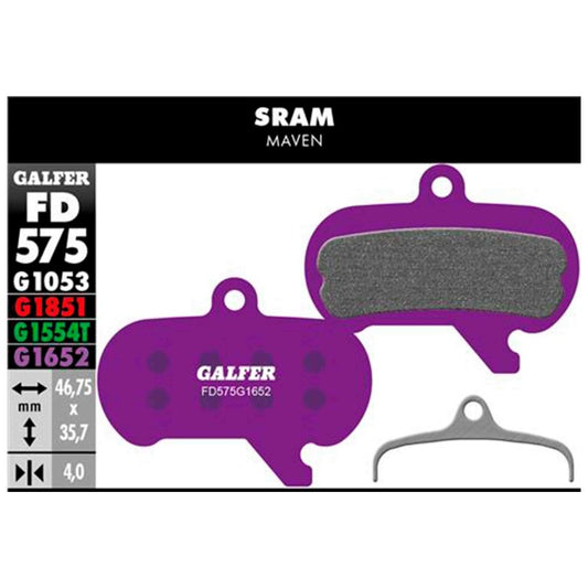 GALFER | Pastillas de Freno e-Bike compatible Sram Maven (FD575G1652)