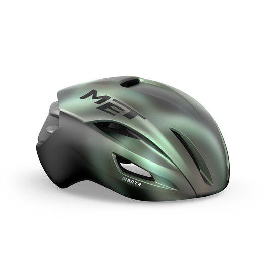MET | Casco de Ciclismo MANTA Mips verde difuminado mate