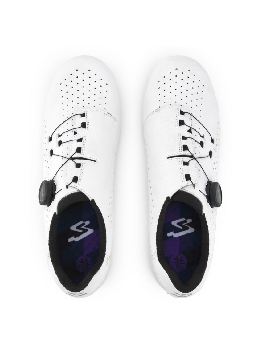 SPIUK | Zapatillas de ciclismo en carretera BRUMA blanco mate