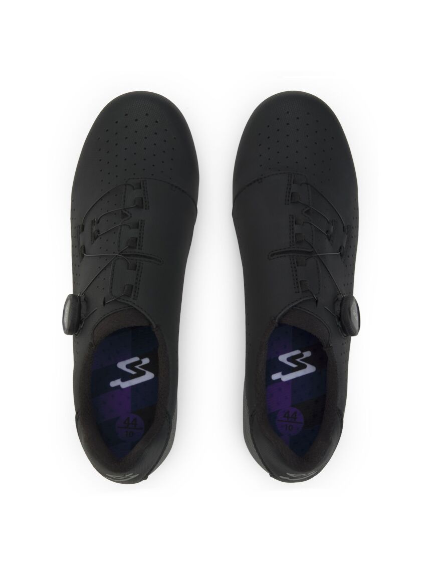 SPIUK | Zapatillas de ciclismo en carretera BRUMA -negro mate