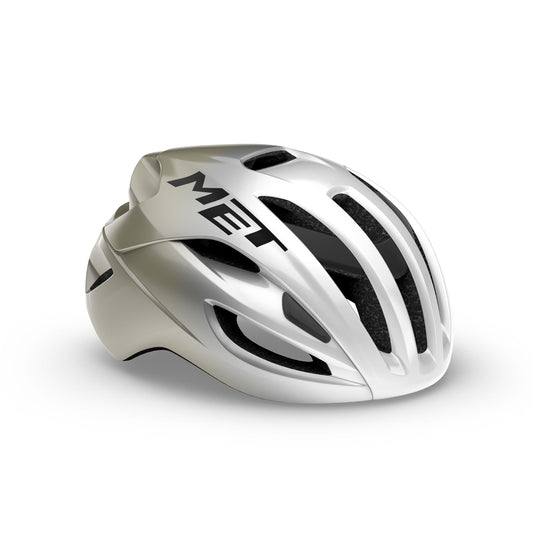 MET | Casco de Ciclismo RIVALE Mips plata-gris brillo