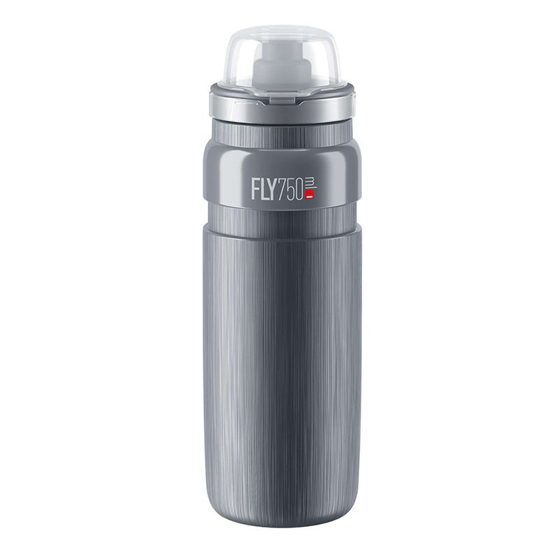 ELITE | Bidón de ciclismo FLY TEX Mtb 750ml -gris
