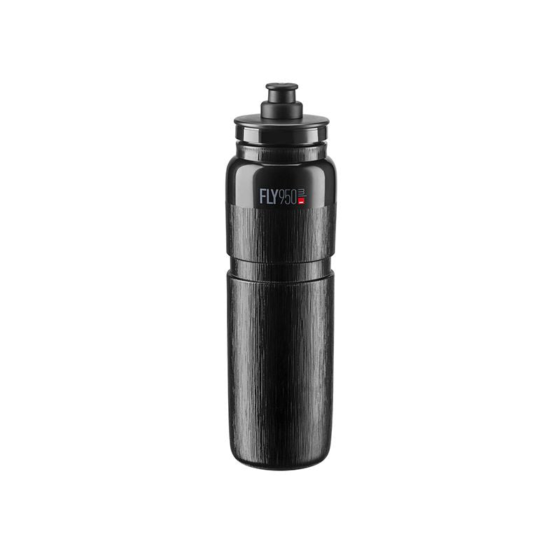 ELITE | Bidón de ciclismo FLY TEX 950ml -negro