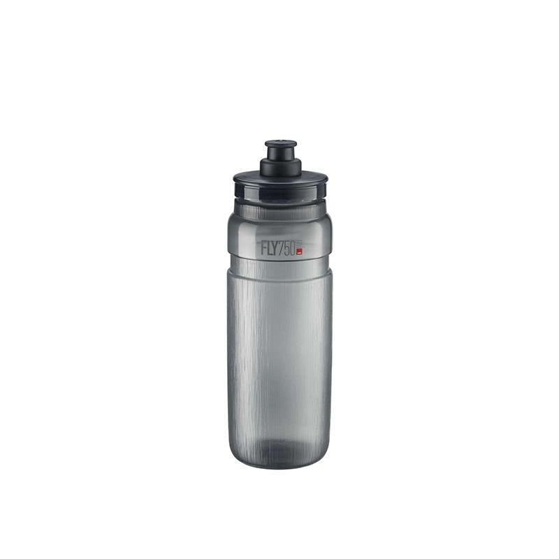 ELITE | Bidón de ciclismo FLY TEX 750ml -ahumado